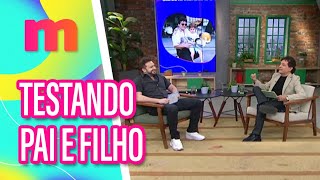 Gilliard e seu filho Sylvio Marinho game de AFINIDADE  Mulheres 06082024 [upl. by Treve423]