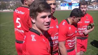 Rugby Espoirs RCT Toulon vs USAP AprèsMatch Championnat de France Toulon Live TV 2018 [upl. by Odraboel]