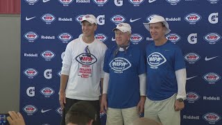 Family affair at the 28th Manning Passing Academy [upl. by Dorn]