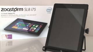 Zoostorm Windows 81 Tablet Overview [upl. by Knah]