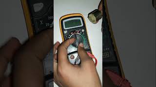 multimeter tutorial  how to check dc motor using multimeter [upl. by Hemetaf]