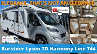 Burstner Lyseo TD Harmony Line 744  WeBuyAnyMotorcaravancom [upl. by Aryad]