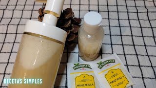 Shampooacondicionador 2 en 1  manzanilla y romero  Recetas Simples [upl. by Avahc]