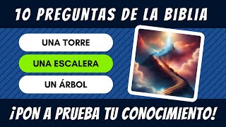 10 Preguntas Bíblicas que Pondrán a Prueba tu Conocimiento de las Escrituras [upl. by Clarinda]