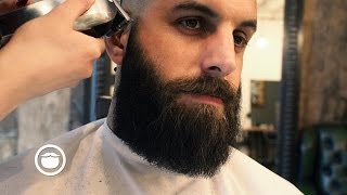 How To Shape and Maintain a Square Beard [upl. by Guimond]