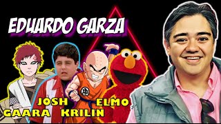 Personajes con la voz de Eduardo Garza  Josh Gaara Elmo Ichigo Krilin Francis etc [upl. by Uel]