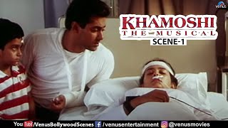 Manisha Koirala Met With An Accident  Khamoshi The Musical Scene  1 [upl. by Yrallam]