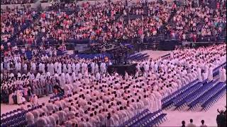 Desfile de obispos y sacerdotes congreso Eucarístico en Indianapolis eucharisticrevival [upl. by Gough]