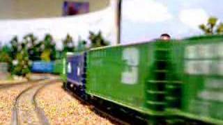 HO scale railfanning [upl. by Ruhtra758]