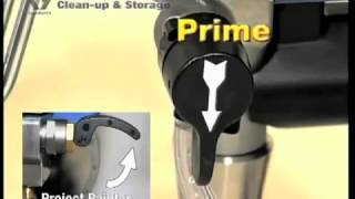 Graco sprayer Clean up and storage [upl. by Bekelja]