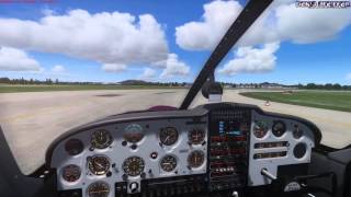 PREPAR3D v32  First VFR Performance Test HD [upl. by Howey]