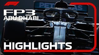 2020 Abu Dhabi Grand Prix FP3 Highlights [upl. by Ailuy]