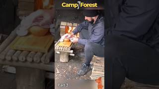 Building an dugout survival shelter in the forest Part 3 [upl. by Yla]