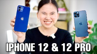 IPHONE 12 amp 12 PRO UNBOXING [upl. by Latea]