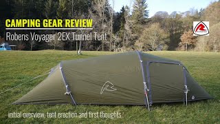 Robens Voyager 2EX Tunnel Tent Review [upl. by Doralia209]