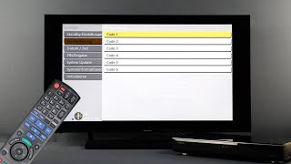 Fernbedienungscode ändern  Panasonic Support [upl. by Trevar]