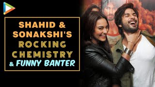 ShahidSonakshis Rocking Exclusive Interview On RRajkumar [upl. by Nylevol]