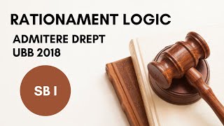 2018 Admitere Facultatea de Drept UBB rationament logic subiectul 1 [upl. by Atinrahs]