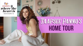 Asian Paints Where The Heart Is S8 E3  Featuring Taapsee Pannus Eclectic Style Home [upl. by Eciram]