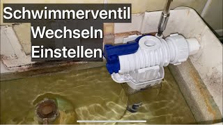 Schwimmerventil wechseln und einstellen [upl. by Cornwall]