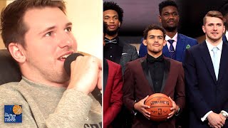 Luka Doncic On Not Going 1 In The NBA Draft [upl. by Nyvek]