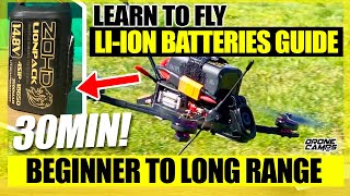 Flying LiIon Batteries to get 30 Minute flights with an FPV Drone  Flights Tips amp Betaflight [upl. by Willms]