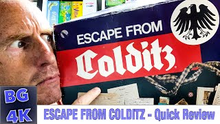 Escape From Colditz Board Game Review  Still Worth It [upl. by Zelde91]