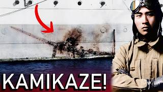 Kamikaze Attacks Caught on Film WW2 Combat Footage [upl. by Kerby]