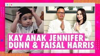 Potret Kay Anak Jennifer Dunn dan Faisal Harris Ganteng Kebangetan  Jadi Kesayangan Shafa Harris [upl. by Anneuq]