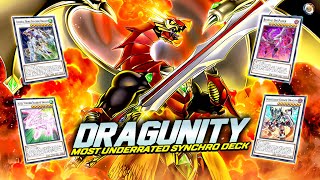 DRAGUNITY COMBO  THE STRONGEST SYNCHRO DRAGON IN MASTER DUEL [upl. by Hgielac]