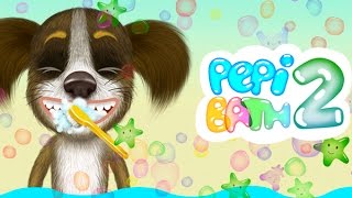 Pepi Bath 2 Пепи Ванная 2 учим личной гигиене детишек игра как мультик [upl. by Obie504]