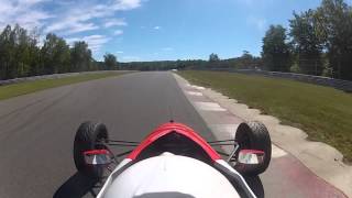 One lap onboard  Olivier Bédard  Formula 1600  Circuit MontTremblant [upl. by Burford]