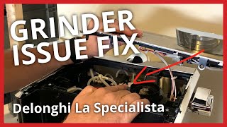 Grinder Fix For Your Delonghi La Specialista [upl. by Nnaarat]