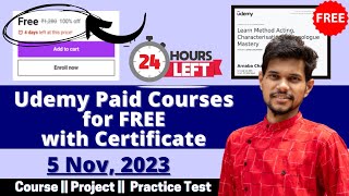 How to get Udemy Courses for FREE in 2023  Udemy Coupon Code 2023  Latest Udemy Coupons [upl. by Ahsinor]