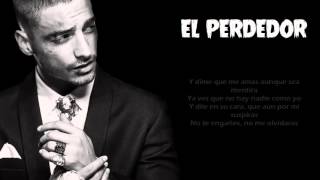 El Perdedor  Maluma Video Con Letra Reggaeton [upl. by Hachmann574]