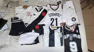 DIRETO DO FONTE Camisas NBA e de times Material 11 Tailandêsa Fornecedor Aijin [upl. by Louie892]