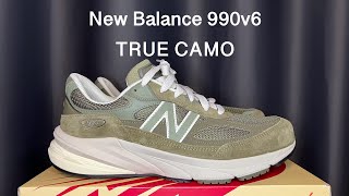 Review New Balance 990v6 TRUE CAMO U990TB6 Made in USA สีนี้มันช่างงงงง [upl. by Hennahane364]