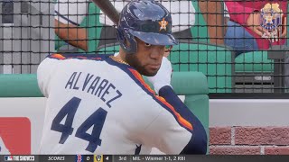 Yordan Alvarez no doubt home run [upl. by Odrahcir]