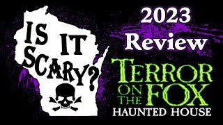 Terror on the Fox 2023 Wisconsin Haunted House Review Is It Scary Wisconsin [upl. by Erdna]