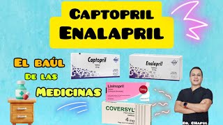 Captopril Enalapril Lisinopril  El Baúl de las Medicinas  Ep 4 T1 captopril enalapril [upl. by Paine968]