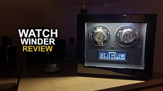 Enigwatch Watch Winder Review [upl. by Ivett]