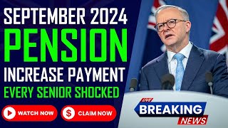 September 2024 Pension Increase Age Carrer amp Disability Payments Boost To Tackle Rising Costs [upl. by Hammond]