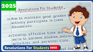 New Year Resolutions 2024 for STUDENTS new year resolution ideas [upl. by Ahsatal]