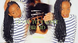 Master Passion Twist Braiding  StepByStep Tutorial braids hair [upl. by Peursem]