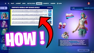 How To Easily Earn XP in Fortnite App Worldwide on Android or IOS in The European union [upl. by Ocramed696]