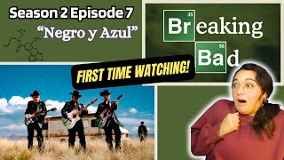 First Time Watching BREAKING BAD 2x7 quotNegro y Azulquot [upl. by Htehpaj]