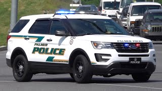 Palmer Township Police Department Car 2783 Responding [upl. by Enelaehs90]