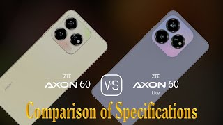 ZTE Axon 60 vs ZTE Axon 60 Lite A Comparison of Specifications [upl. by Drexler853]