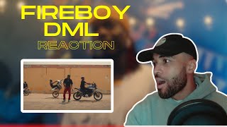 Fireboy DML  Obaa Sima Official Video  JAYC afrobeats reaction [upl. by Ereynihc]