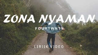 Zona Nyaman Fourtwnty Reggae Cover Lirik Video [upl. by Akitan]